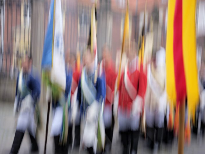 Fronleichnams Prozession, Münster, Westfalen